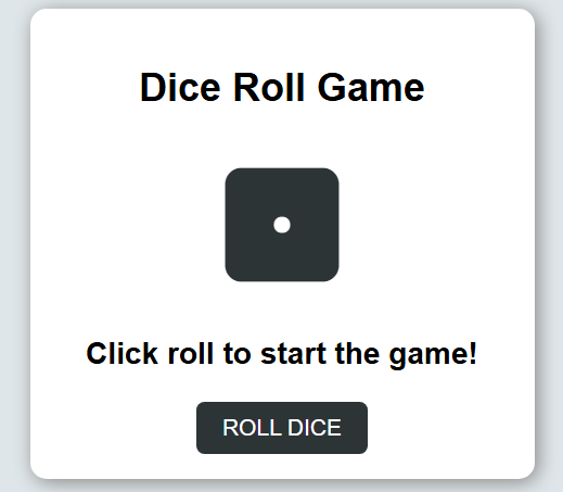 Dice Roll Game